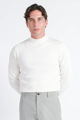 MAGLIA LUPETTO BASIC PANNA